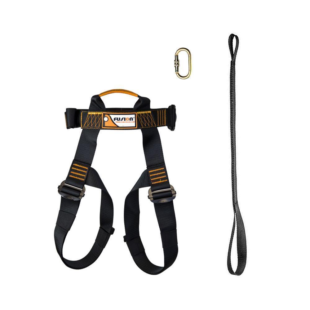 Kids Zipline Harness Kit Zip Line Stop