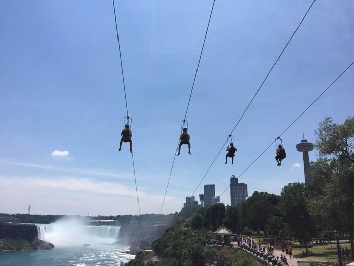 Would You Zip Line Across Niagara Falls?