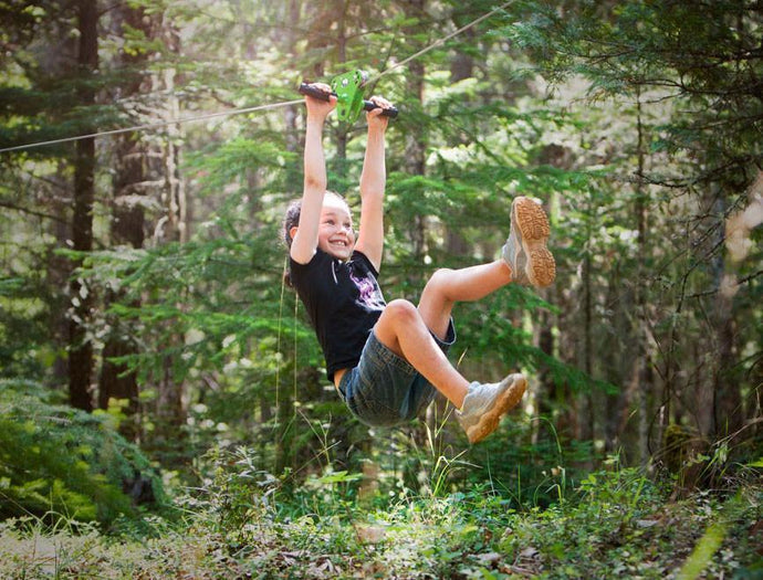 Schools Almost Out, Whats Your Plan? Backyard Zip line!