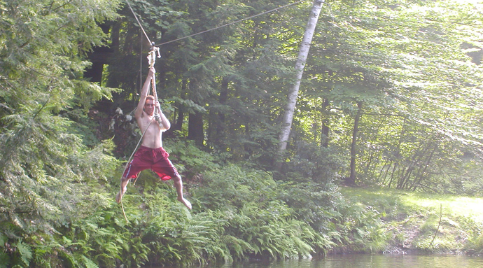 How to Build a Homemade Zipline over Water (Pond, Pool, Lake, or River)
