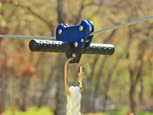 Load image into Gallery viewer, Chetco Cable Trolley - Zip Line Stop
