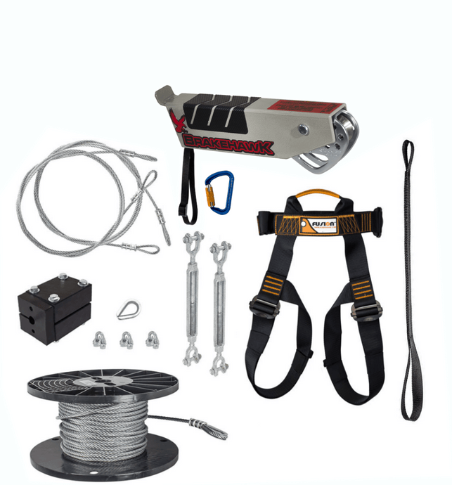 Handbrake Zipline Kit - Zip Line Stop