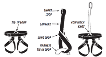 Load image into Gallery viewer, Lanyard - Black Polyester
