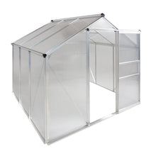 Load image into Gallery viewer, Ogrow 6 x 6 FT Walk-In Greenhouse with Sliding Door and Adjustable Roof Vent - Zip Line Stop
